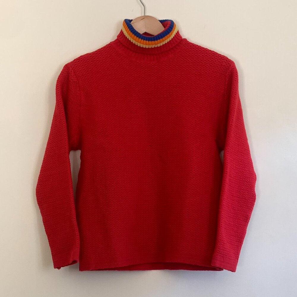 VINTAGE 70s Lido of California Sweater - Picture 4 of 6